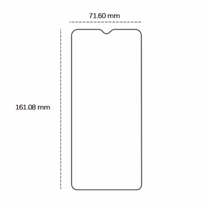 Защитное стекло 2,5D Xiaomi Redmi 13C 4G / 5G