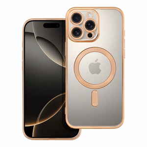 ELECTRO MAG COVER viedtālruņa apvalks saderīgs ar Magnētisko IPHONE 16 Pro Max zelta