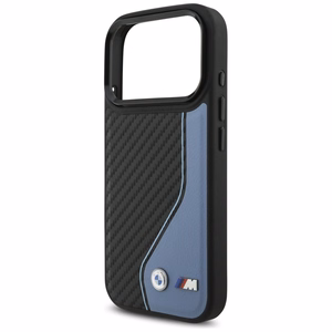 BMW M Carbon Logo Magnētiskais viedtālruņa apvalks iPhone 17 Pro - zils