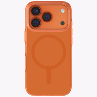 Uniq Clario Magclick uzlādes futrālis iPhone 17 Pro - Oranžs