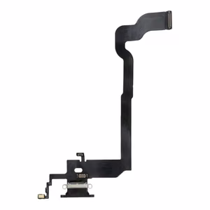 Uzlādes fleksis USB IPHONE X melns (lietots)