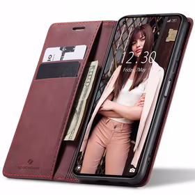 Spacecase maka maciņš Mi 10T Lite sarkans