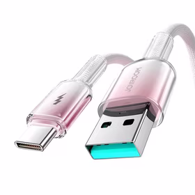 Joyroom S-A42 3A USB-A - USB-C kabelis 1.2m balts