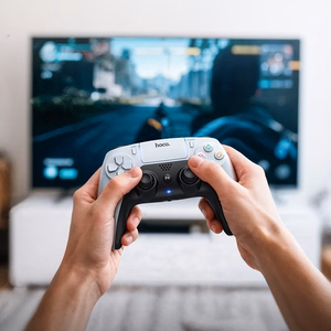 Hoco GA1 priekš PS4/PS5 spēļu kontrolieris balts