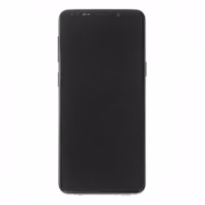 LCD displejs saderīgs ar Samsung G960 S9 ar rāmi / Midnight Black / (Atjaunots: Telemax) (Sadeguši ikonas uz balta fona)