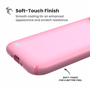 Speck Presidio Lux MagSafe vāciņš ierīcei iPhone Air, “Ibis Pink / Dark Ibis / Kanom Green” krāsā