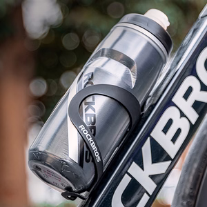 Rockbros 620 ml termopudele velosipēdam, bez BPA, melna ar krāsu pāreju