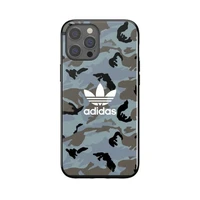Adidas OR SnapCase Camo viedtālruņa apvalks iPhone 12 Pro Max - zils un melns
