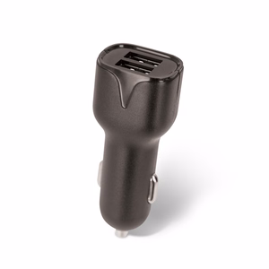 Setty automašīnas lādētājs 2x USB 1,4A melns