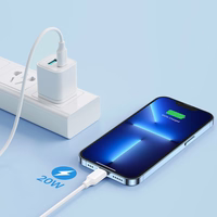 USB kabelis Joyroom S-CL020A9 no C tipa uz Lightning 20W 1,0 m balts