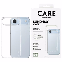 CARE by PanzerGlass Modes X-Ray Mīksts Pamata viedtālruņa apvalks iPhone Air - Caurspīdīgs