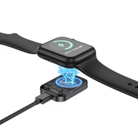 Borofone bezvadu indukcijas lādētājs BQ25 iWatch 2,5W sudraba
