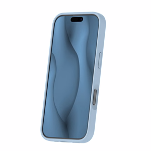 Silicone Thin Mag case for iPhone 16 Pro Max 6,9" light blue
