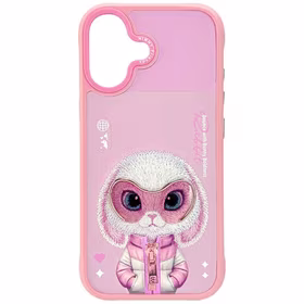 Nimmy Cool&Cute 2.0 truša viedtālruņa apvalks iPhone 17 - rozā