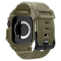 Spigen Rugged Armor „Pro“ siksniņa Apple Watch 10 (46MM) - zaļa