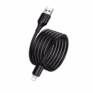 Kabelis (m) USB-A uz Lightning Hoco 2,4A 1 m X120 - melns