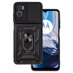 Чехол Slide Camera Armor для Motorola Moto E22/E22i чёрный