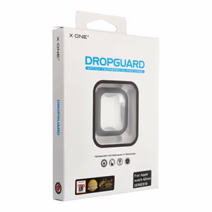 X-ONE Dropguard apvalks - Apple Watch 10/11 42mm melns