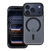 MATTE MAG COVER viedtālruņa apvalks, savietojams ar MagSafe, paredzēts IPHONE 17 Pro, melns