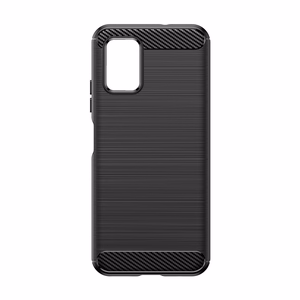 Carbon Case silikona viedtālruņa apvalks Nokia C300 - melns
