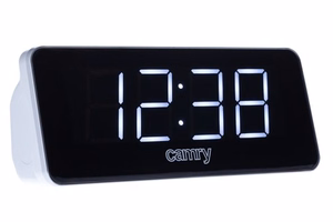 Camry CR 1156 – clock radio with alarm, white/black