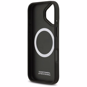 BMW M Perforated Stripe Logo Magnētiskais apvalks iPhone 17 - sarkans