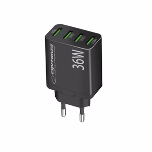 Esperanza EZC107K tīkla lādētājs 36W melns
