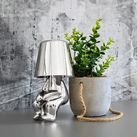 Nakts lampa Silver Man dizains L