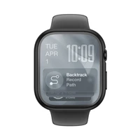 AmazingThing Radix rūdīts stikls ar vāciņu Apple Watch Series 11 42mm - Melns