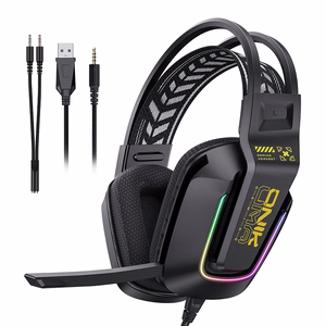 Onikuma X13 spēļu austiņas (melnas)