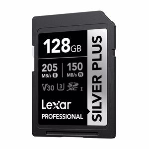 Lexar Professional SILVER PLUS SDXC 128 GB atmiņas karte