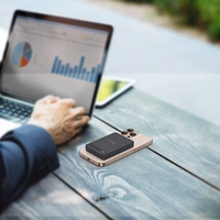 Tech-Protect PB33 LifeMag MagSafe 5000mAh Portatīvais lādētājs (m) - melns