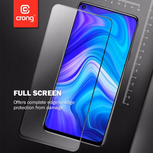Crong 7D Nano Flexible Glass 9H hibrīdstikls ekrānam Xiaomi Mi 10 Lite