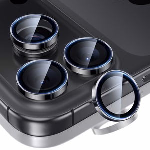 ESR Armorite kameras aizsargs iPhone 14 Pro / Pro Max / 15 Pro / Pro Max / 16 Pro / Pro Max / 17 Pro / Pro Max - melns