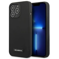 Karl Lagerfeld silikona apvalks viedtālrunim iPhone 13 Pro Max - melns