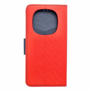 FANCY Viedtālruņa apvalks XIAOMI Redmi Note 14 PRO 5G / 14 PRO PLUS 5G sarkans / tumši zils