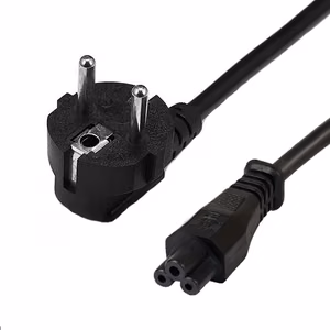 Premium power supply cable 220V, 3x0.75 mm2, 2m