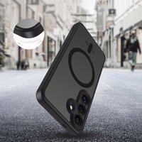 Tech-Protect MagCam Magnētiskais viedtālruņa apvalks Samsung Galaxy S25 - Melns