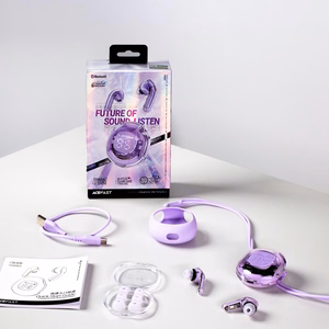 Acefast T8 TWS Bluetooth bezvadu austiņas - melnas