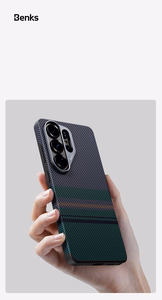 Benks Magnetic Armor Pro Aurora Kevlar 600D futrālis (D050) priekš Samsung Galaxy S26 Ultra