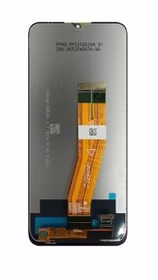 LCD screen Samsung A037G A03s 2021 (big size Europe vers.) ar touch screen melns original