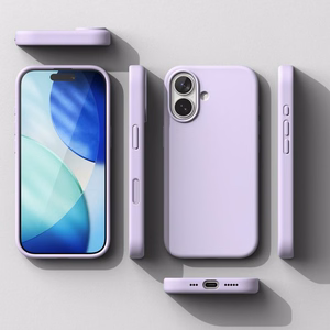Ringke Silikona Magnētiskais viedtālruņa apvalks iPhone 17 - Violets