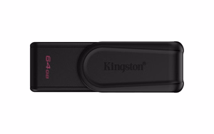 Kingston pendrive 64GB Portable USB 3.2 Gen 1 DataTraveler Exodia S (Black/Black)