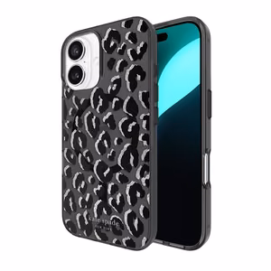 Kate Spade New York Protective MagSafe - Case for iPhone 16 (City Leopard)