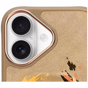 Nimmy Tiger magnētiskais viedtālruņa apvalks iPhone 16 - brūns