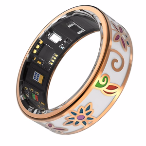 Forever Smartring Botanical SR-101 rozā zelts izmērs 8