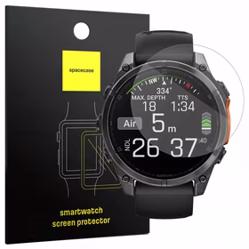 Spacecase Rūdīts stikls SW Glass 2.5D Garmin Fenix 8 47mm