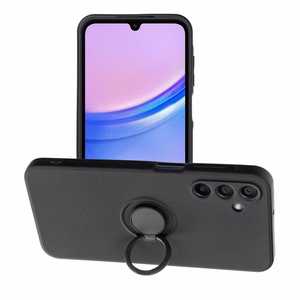 Чехол SILICONE RING для SAMSUNG A15 5G / A15 4G чёрный