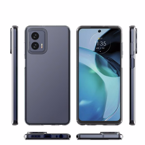 Īpaši plāns 0.5mm viedtālruņa apvalks Motorola Moto G73 5G plāns caurspīdīgs vāks