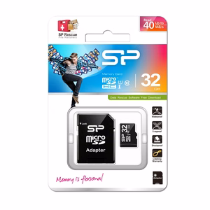 Silicon Power SP032GBSTH010V10SP atmiņas karte 32 GB MicroSDHC UHS-I Class 10